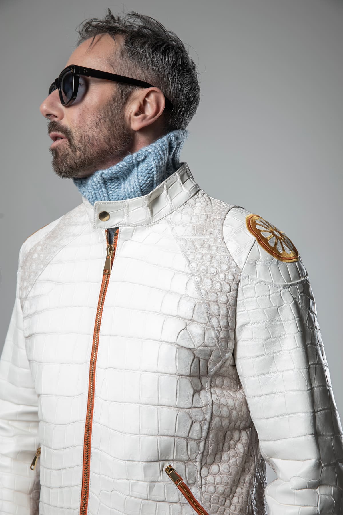 Bespoke Crocodile Jacket
